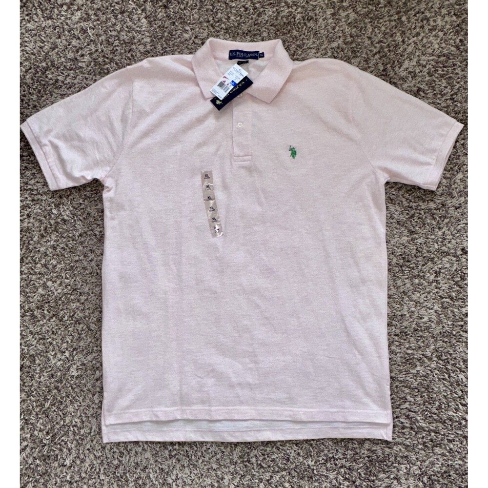 U.S. Polo Assn. NEW Men's Luxury Feel Interlock Polo Shirt XL